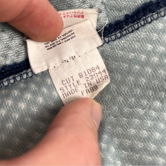 VTG 1999 Patagonia Made in USA Retro-X Fleece Vest Navy Blue Style 23044 FA99 XL - Picture 4 of 5